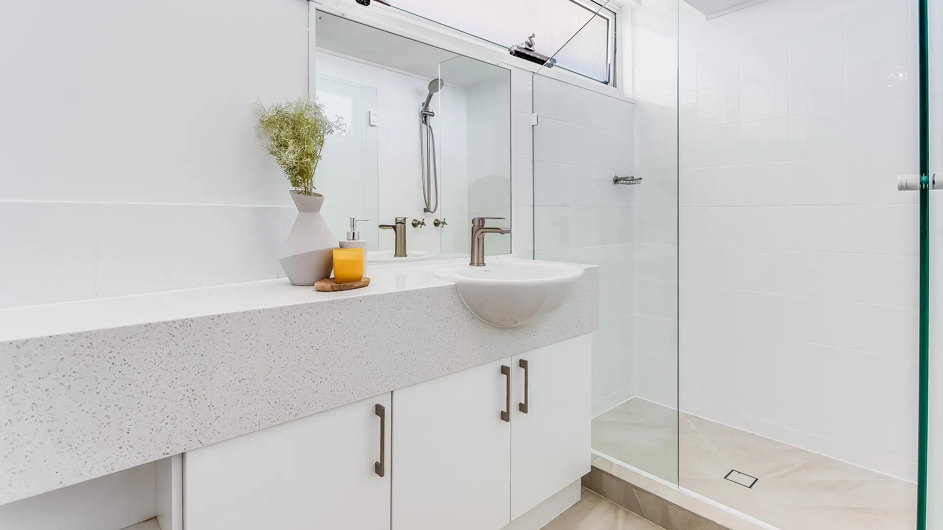 Bathroom Benchtop Makeover Redcliffe